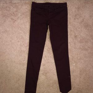 Maroon Skinny Jeans